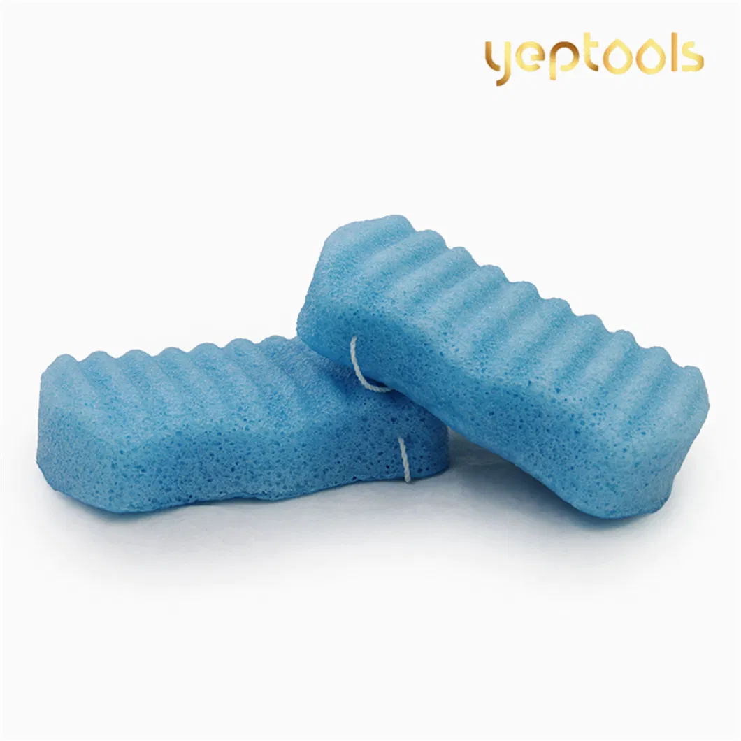 100% Natural Blueberry Wave Moisturizer Bath Konjac Cleansing Sponge Puff