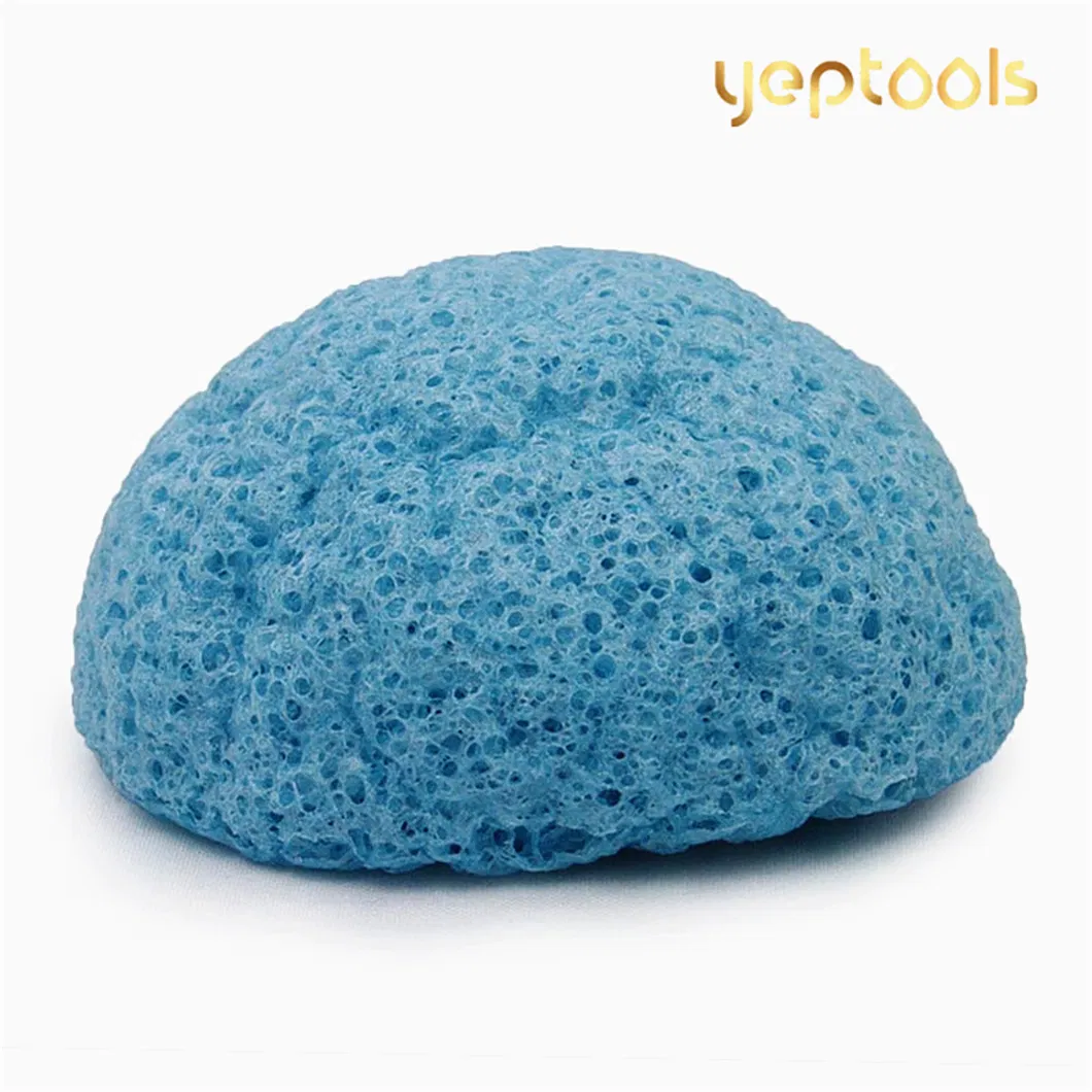 100% Natural Blueberry Wave Moisturizer Bath Konjac Cleansing Sponge Puff