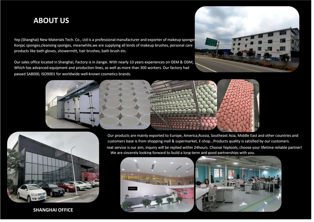 100% Natural Konjac Sponge French Pink Clay Konjac Facial Cleansing Sponge Puff