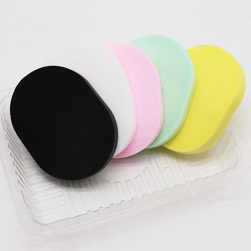 15mm Bamboo Charcoal Face Wash Puff Makeup Sponge Deep Cleaning Beauty Face Puff Makeup Remover Puff