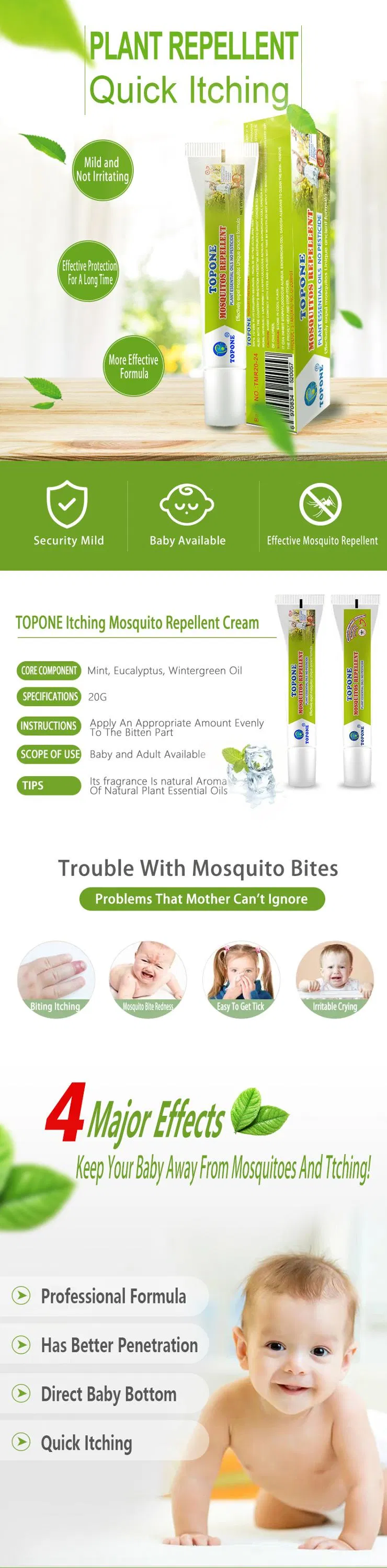 Mosquito Repellent Cream Ingredients