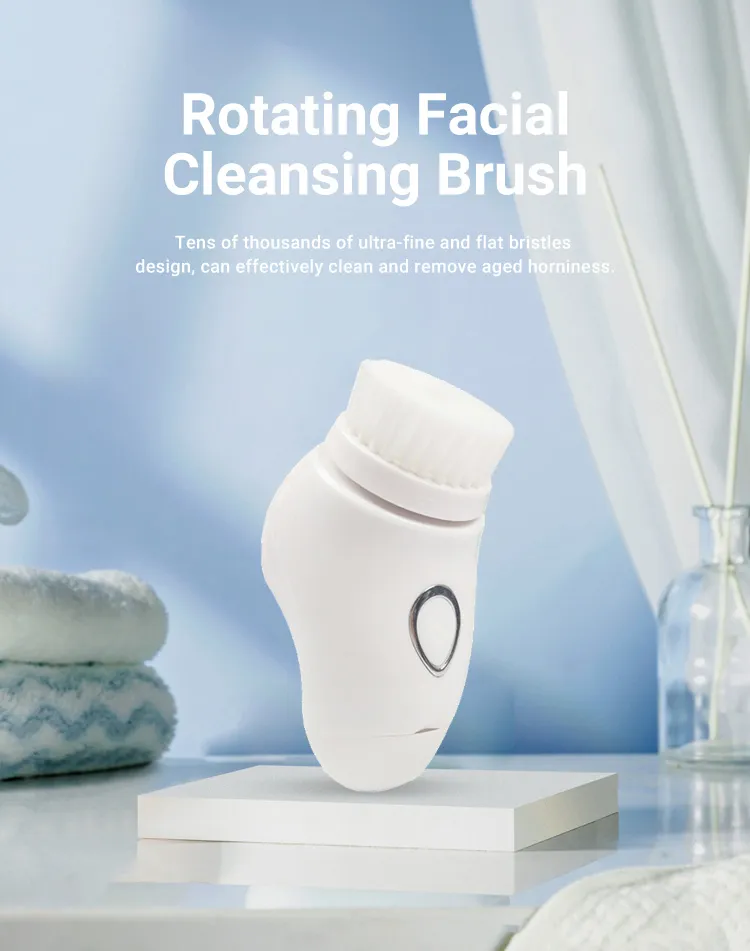 360 Degree Rotations Facial Brush for Facial Cleansing