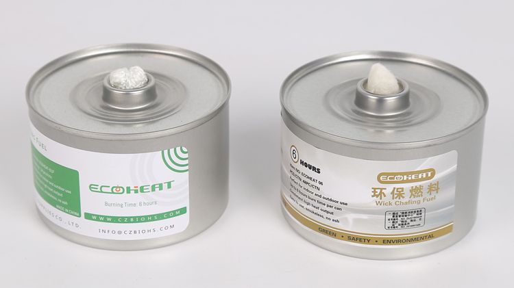 6hr Eco Heat Diethylene Glycol Wick Chafing Dish Buffet Fuel Catering Equipment Fuel Handy Wick Chafing Fuel