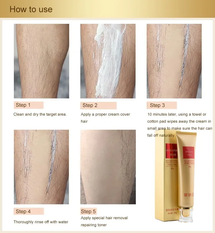 Armpit Underarm Leg Body Hair Removal Depilatory Cream