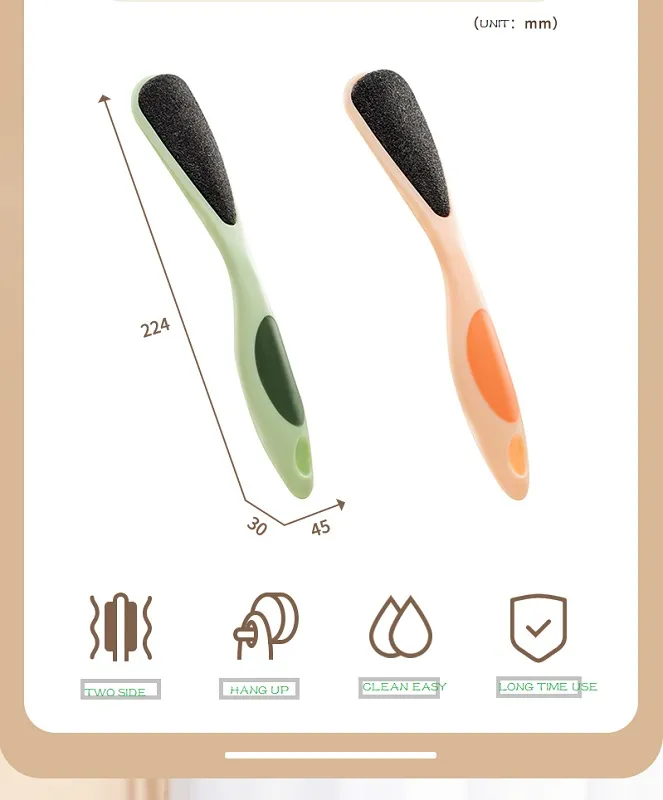 Bingo Handle Pedicure Tool Feet Scrubber Dead Skin Callus Remover