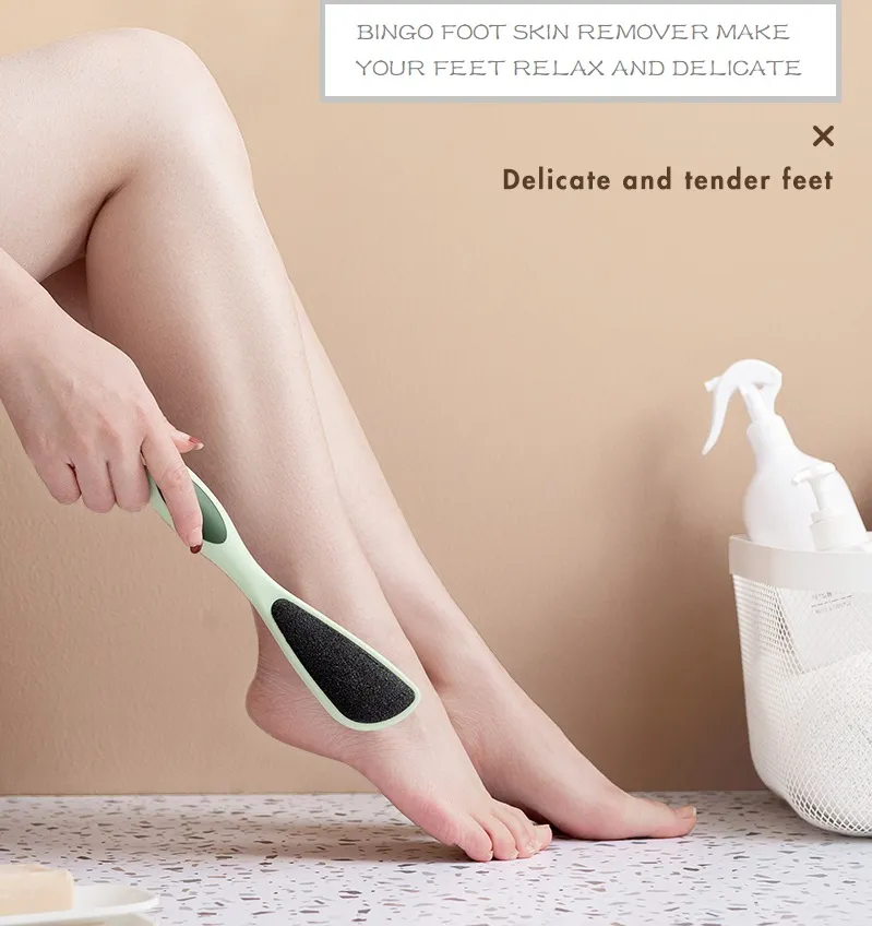 Bingo Handle Pedicure Tool Feet Scrubber Dead Skin Callus Remover