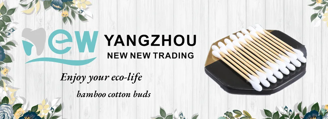 Biodegradable Make-up Used and Cleaning Used Bamboo Cotton Buds