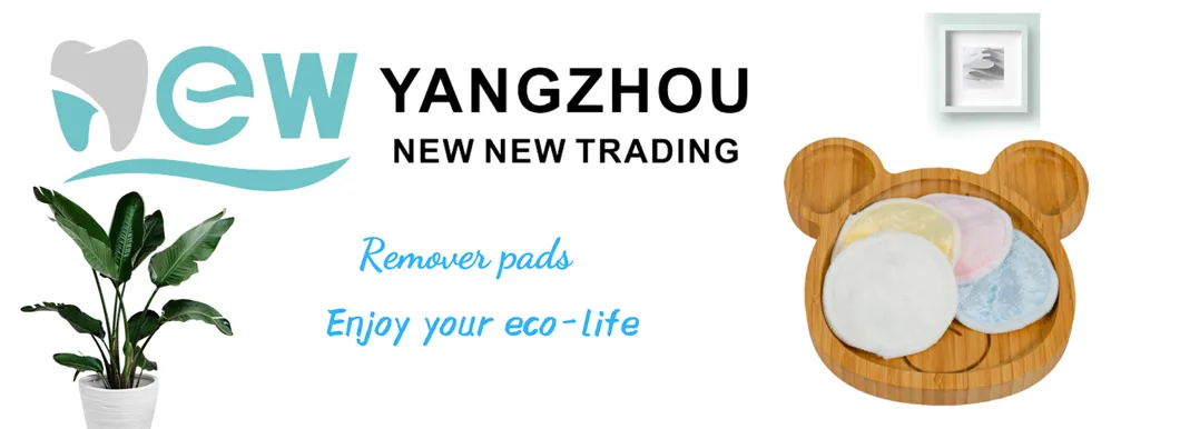 Biodegradable Reusable Remove Cleaning Velvet Pads with Beauty Daily Used