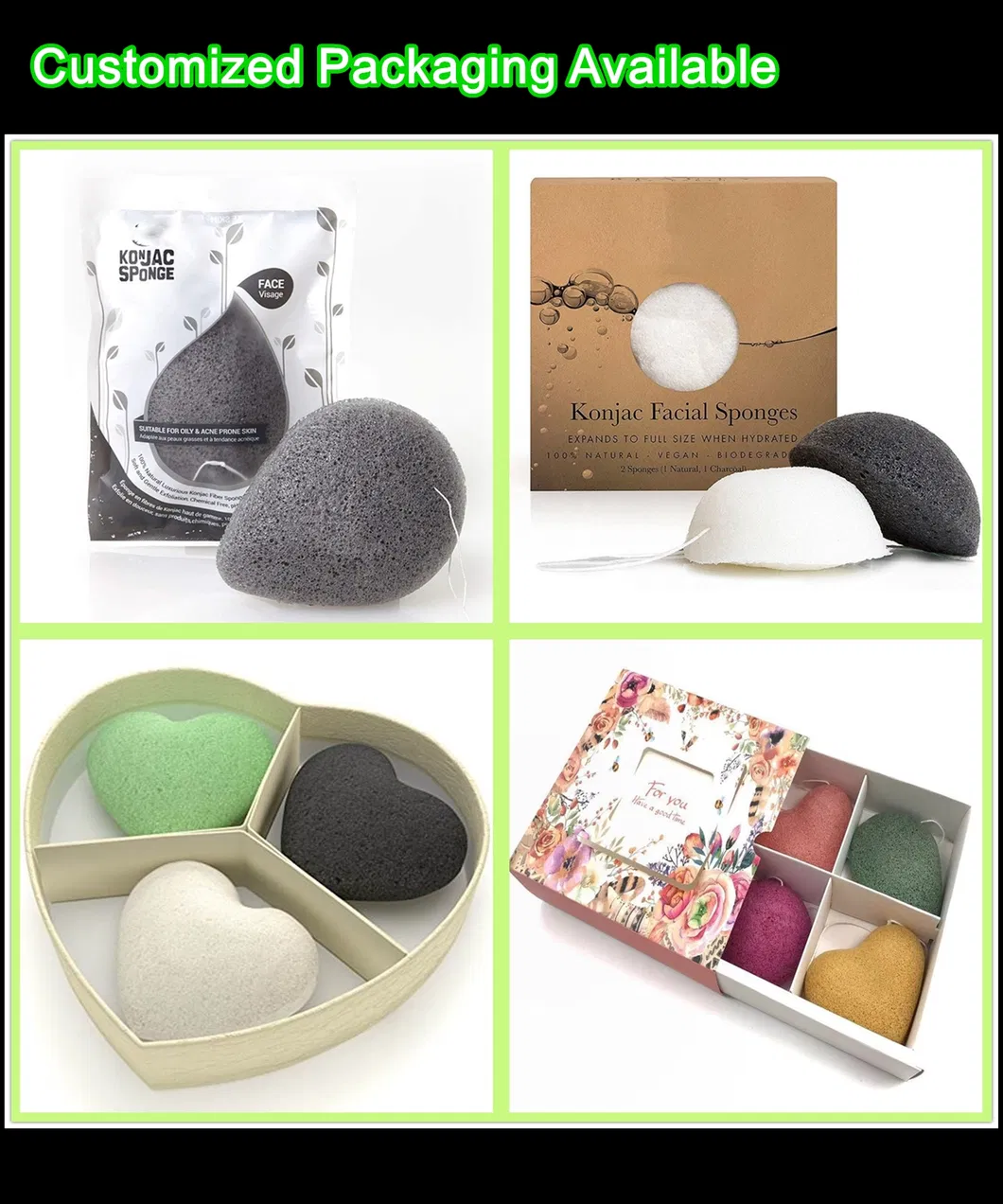 Blueberry Nourishing and Whitening Repair and Antioxidant Facial Cleansing Konjac Sponge Puff