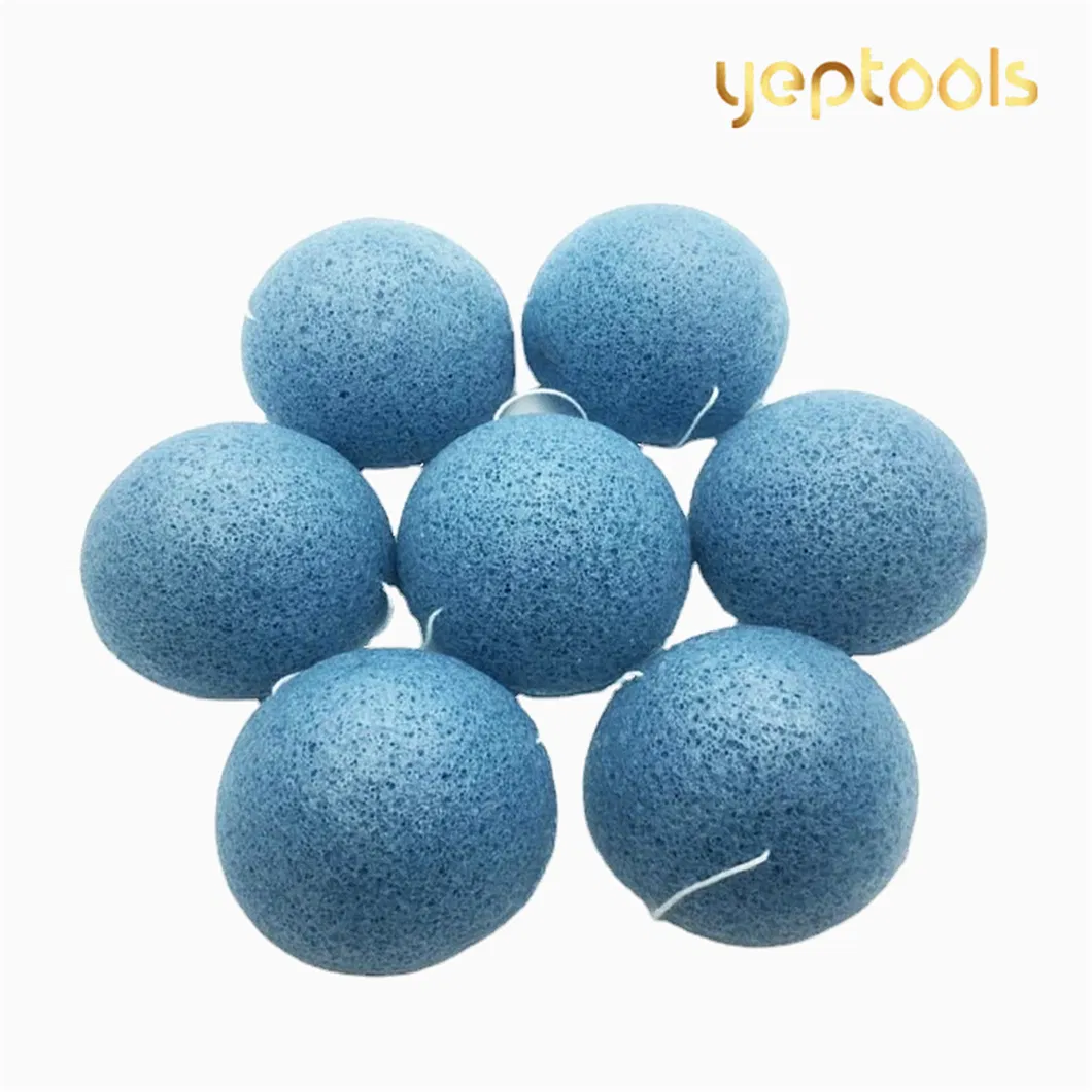 Blueberry Nourishing and Whitening Repair and Antioxidant Facial Cleansing Konjac Sponge Puff