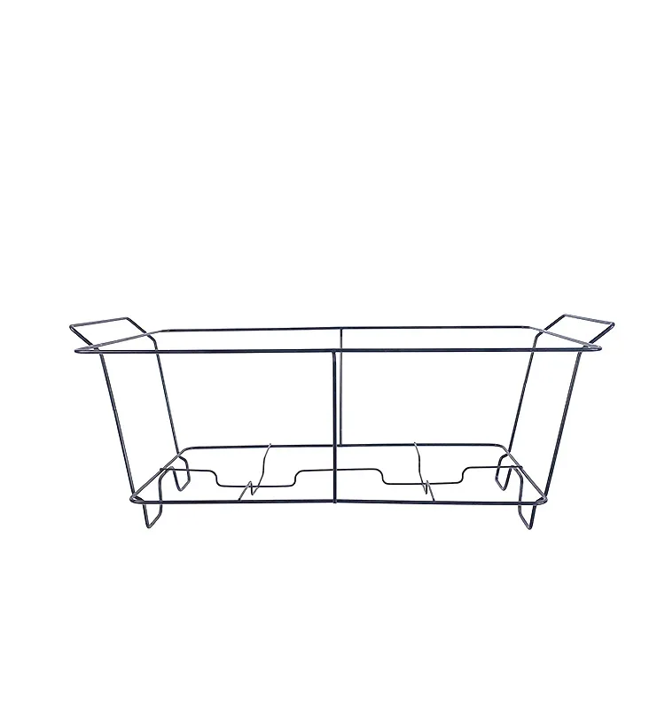 Buffet Hotel Chafing Dish Display Stand Collapsible Wire Shelf Rack