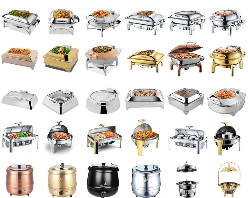 Catering Buffet Equipment Chafing Dish Parts Buffet Accessories Gel Chafing Fuel