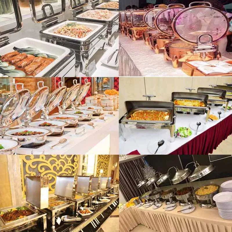 Catering Buffet Equipment Chafing Dish Parts Buffet Accessories Gel Chafing Fuel