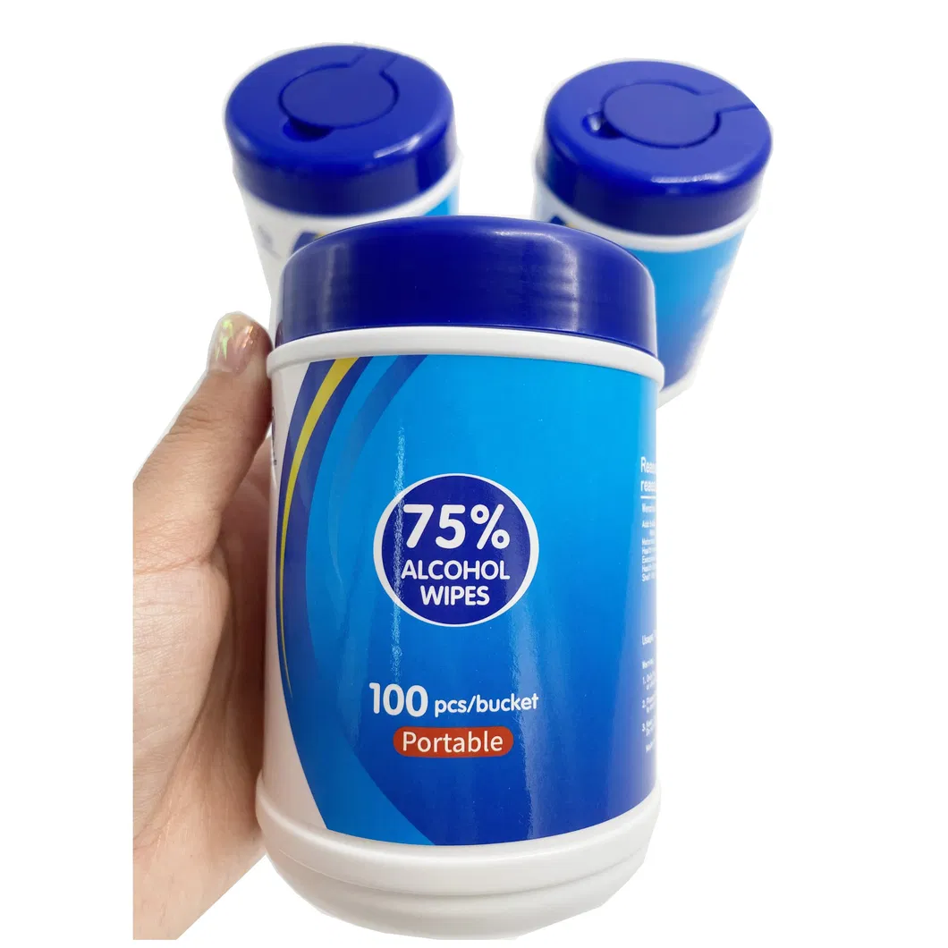 China Direct Factory Wholesale Price Hot Selling Non-Medical Disinfectand Alcohol Wet Wipe