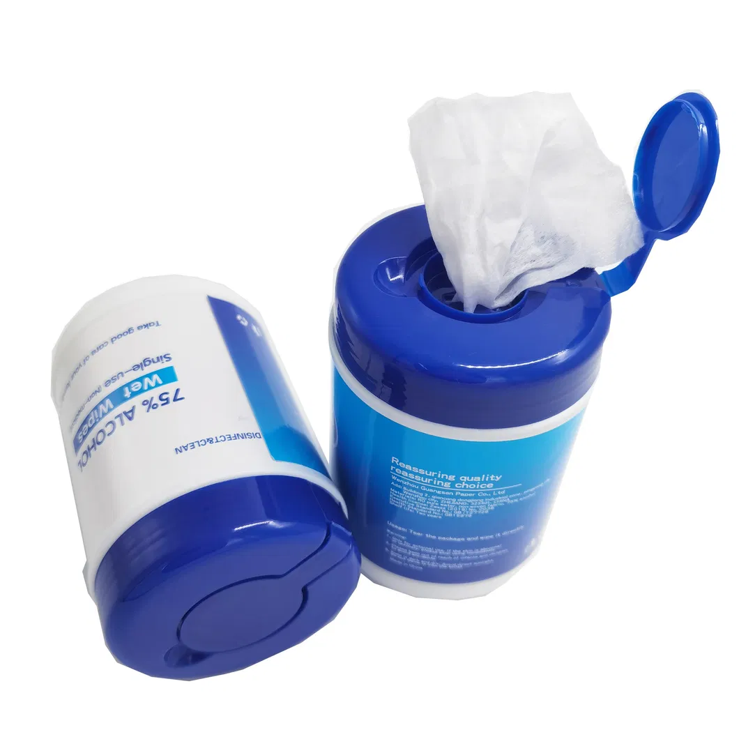China Direct Factory Wholesale Price Hot Selling Non-Medical Disinfectand Alcohol Wet Wipe