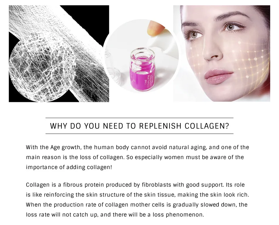 Collagen Silk Pompoms Rejuvenate, Tighten and Shrink Pores Suit