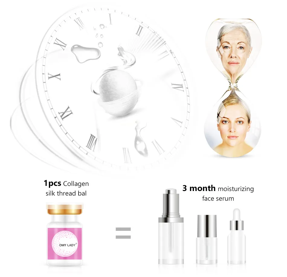 Collagen Silk Pompoms Rejuvenate, Tighten and Shrink Pores Suit