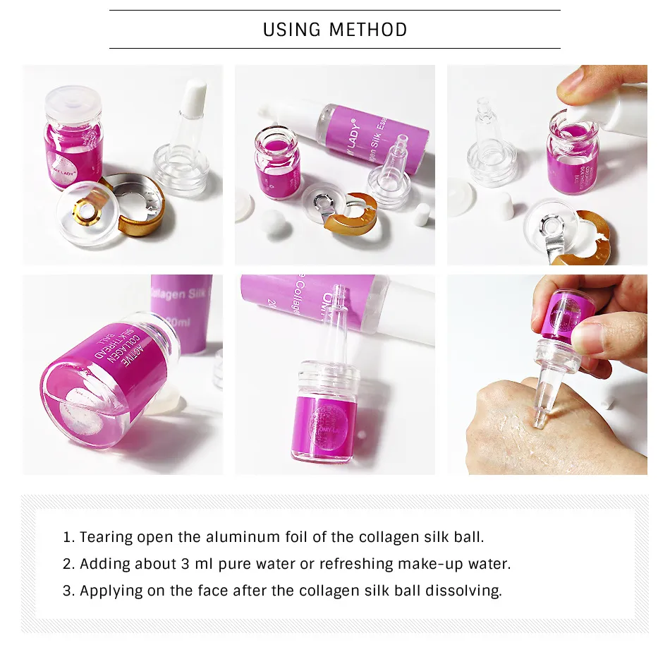 Collagen Silk Pompoms Rejuvenate, Tighten and Shrink Pores Suit