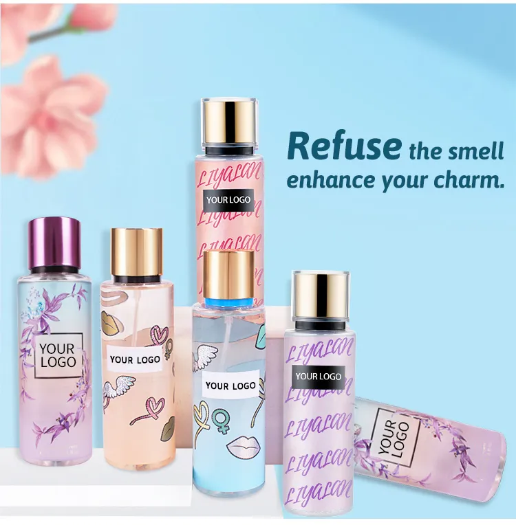 Custom Women′s Parfum Original Body Mist 250ml Fragrance Spray Long Lasting Perfume for Mens