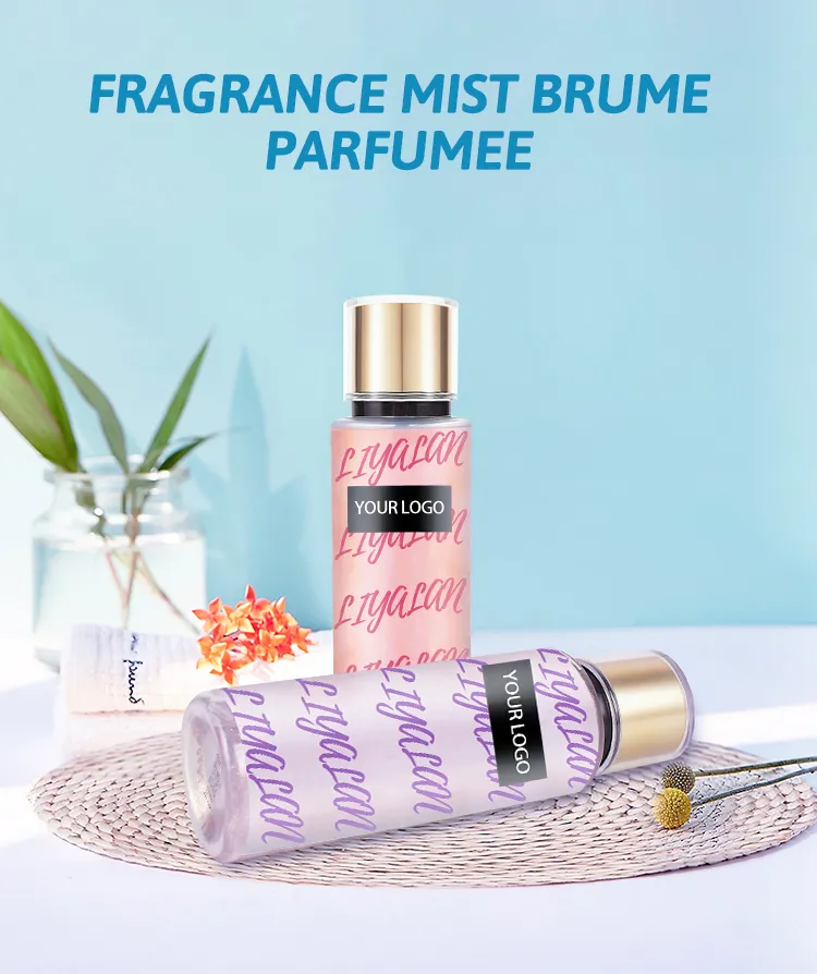 Custom Women′s Parfum Original Body Mist 250ml Fragrance Spray Long Lasting Perfume for Mens