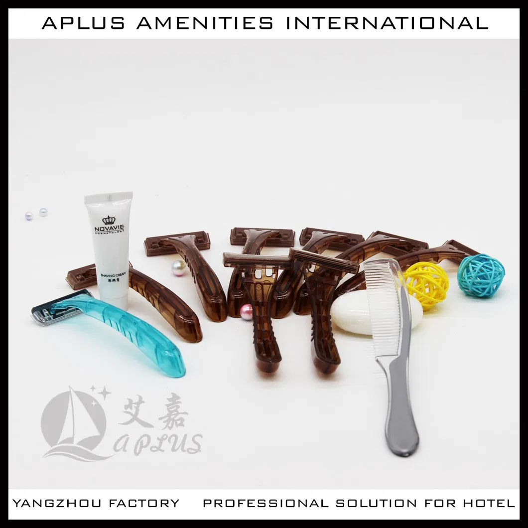 Customized Hotel Travel Shaving Kits Disposable Shaving Razor Kit