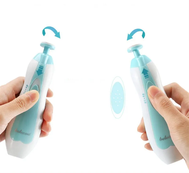 Customized Logo Multifunctional Baby Electric Nail Polisher Child Manicure Set File FF7107