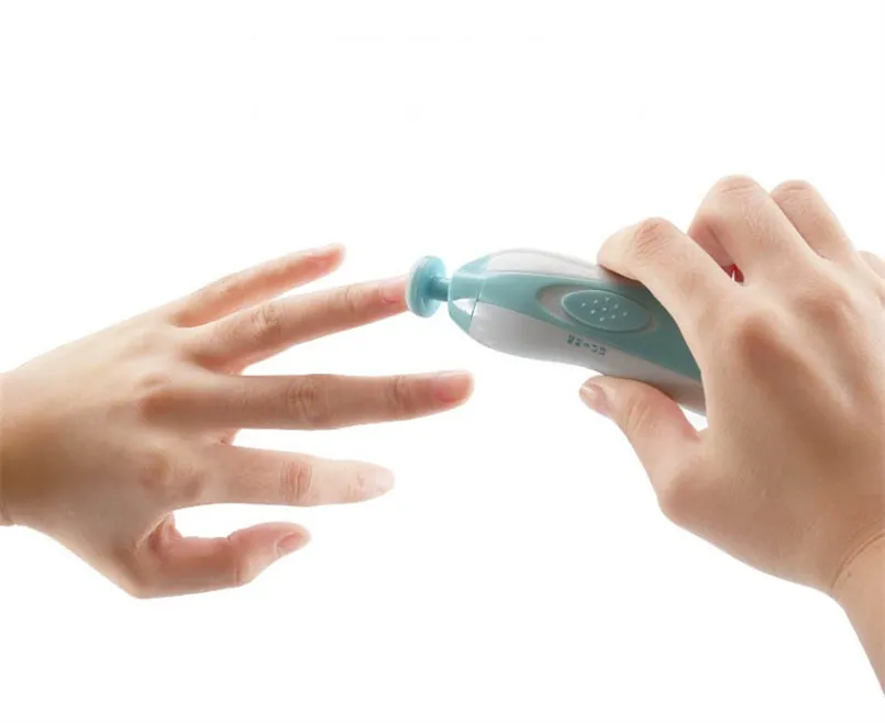 Customized Logo Multifunctional Baby Electric Nail Polisher Child Manicure Set File FF7107