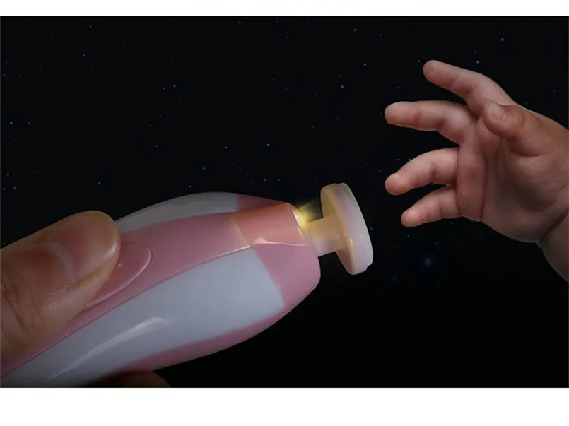 Customized Logo Multifunctional Baby Electric Nail Polisher Child Manicure Set File FF7107