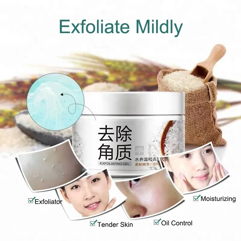 Deep Gel Scrub Smooth Moisturizing Skin Care Whitening Face Cream Anti Aging Repair Exfoliator Scrub