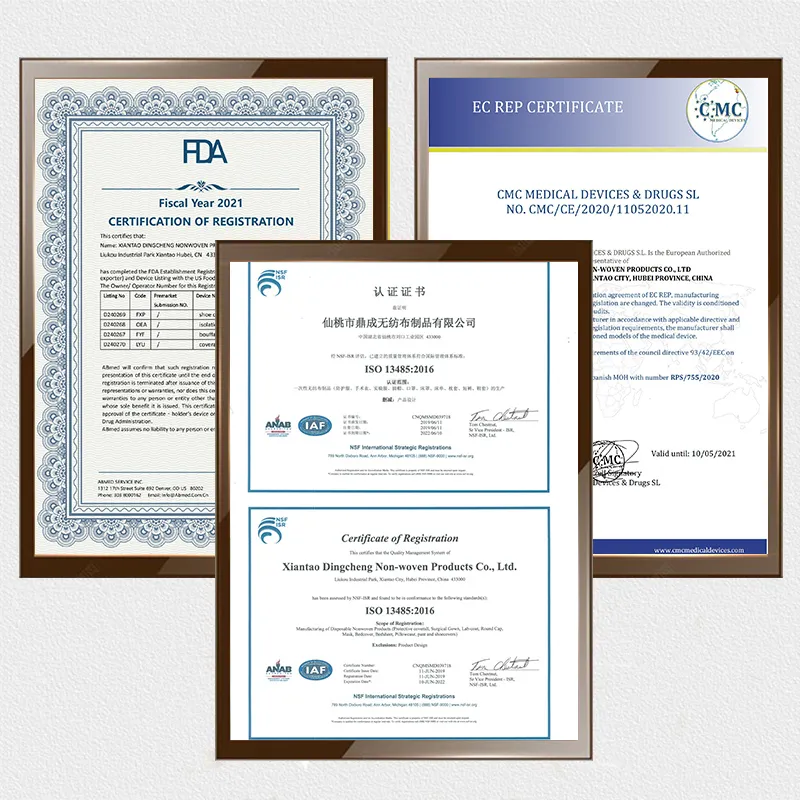 Disposable Non-Woven Medical Protective Breathable Sf Microporous Coverall with Tap