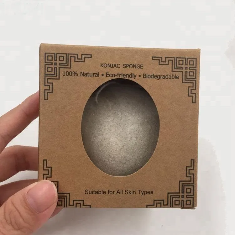 Eco Friendly Reusable Cleansing Sponge Pieces Konjac Sponges Konjac for Facial Care BPA Free