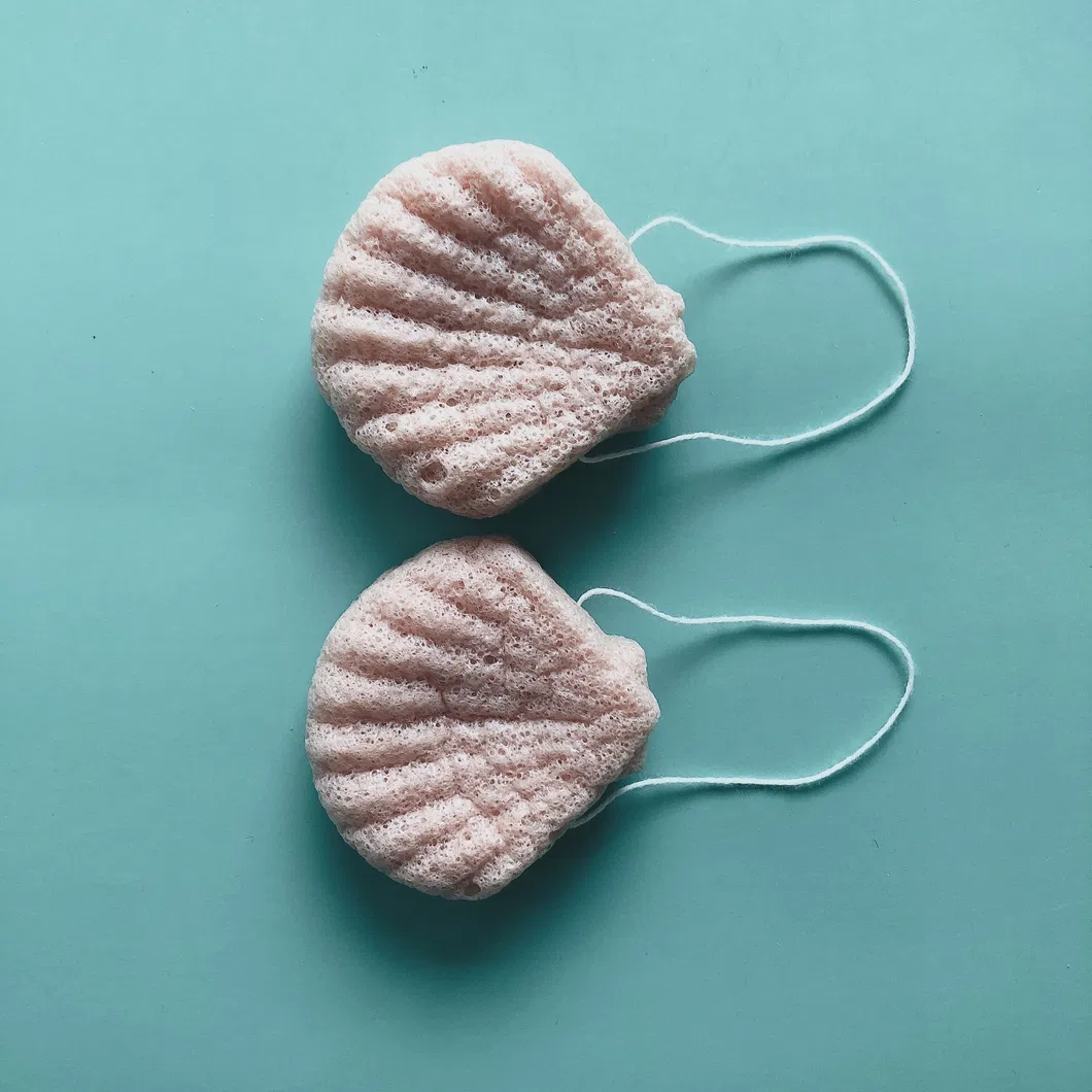 Eco Friendly Reusable Cleansing Sponge Pieces Konjac Sponges Konjac for Facial Care BPA Free