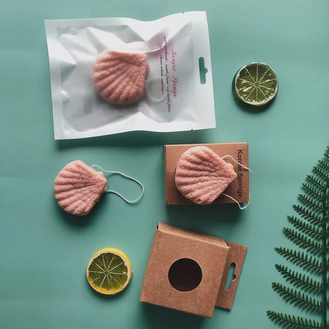 Eco Friendly Reusable Cleansing Sponge Pieces Konjac Sponges Konjac for Facial Care BPA Free