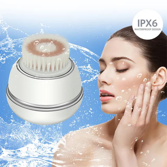 Electric Facial Cleansing Face Exfoliator Device Wholesale Exfoliating Brush