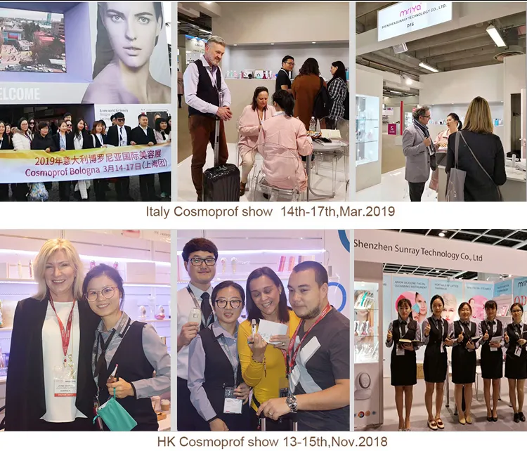 Electronic Facial Washing Exfoliator Deep Cleansing Face Brush