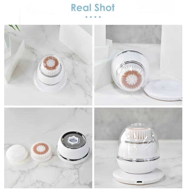 Electronic Facial Washing Exfoliator Deep Cleansing Face Brush