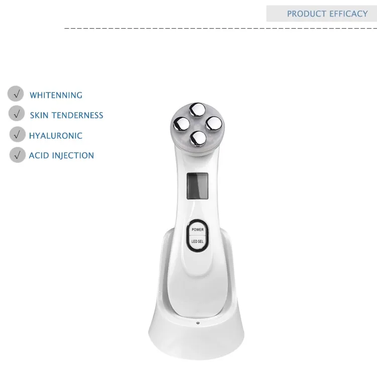 Electroporation/LED/EMS/RF/No-Needle Mesotherapy Device