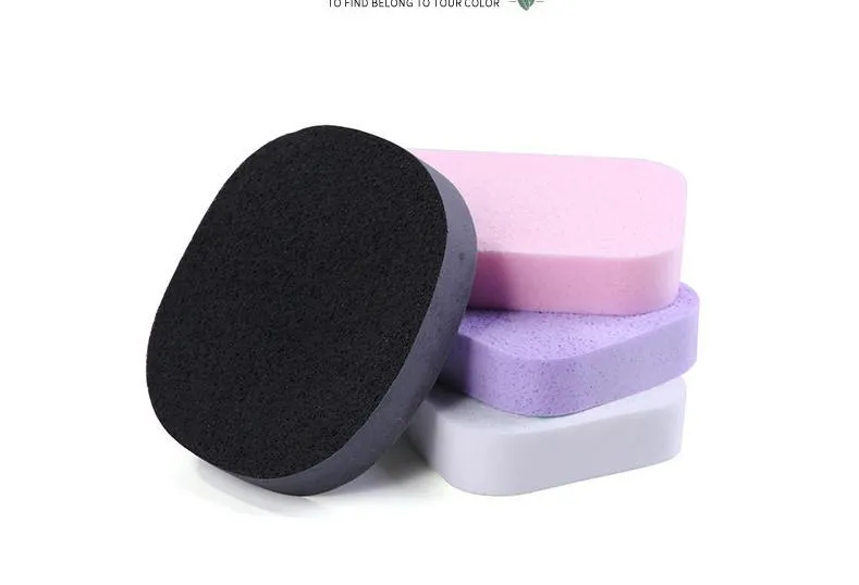 Face Washing and Cleansing Puff Women's Face Washing Sponge M Deep Cleaning Boxed Bamboo Charcoal Face Puff