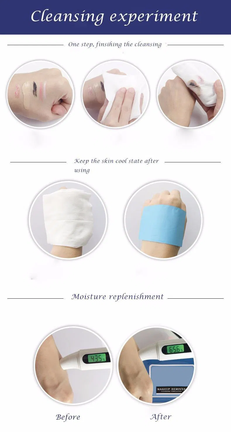 Facial Cleansing Wipes Makeup Wet Wipe Cosmetic Wet Tissues