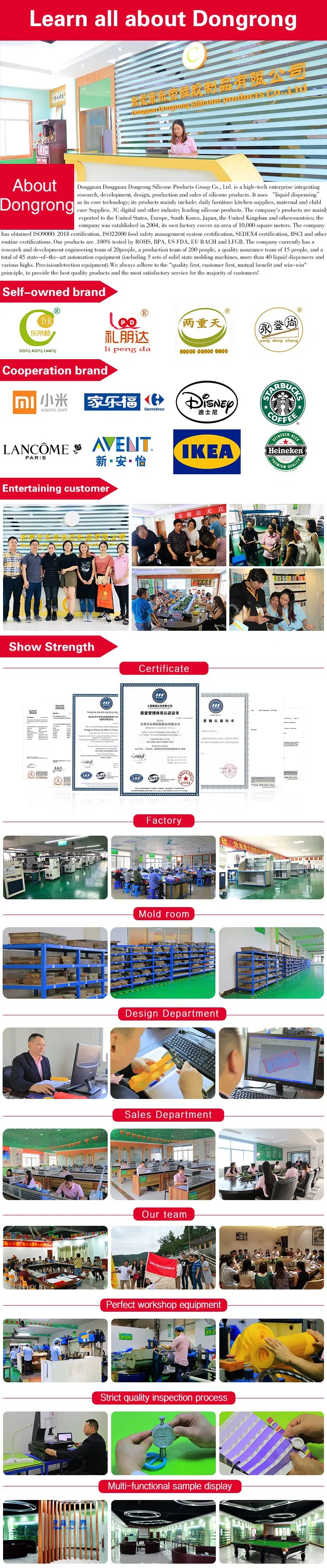 Factory Wholesale Electronic Silicone Waterproof Brush for Face Cleaning