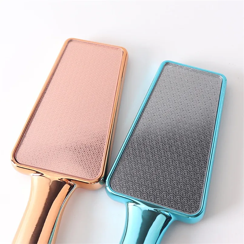 High Quality Professional Double Sided Callus Remover Foot File Rasp Custom Handle Stainless Steel Pedicure Foot File (FF7065)