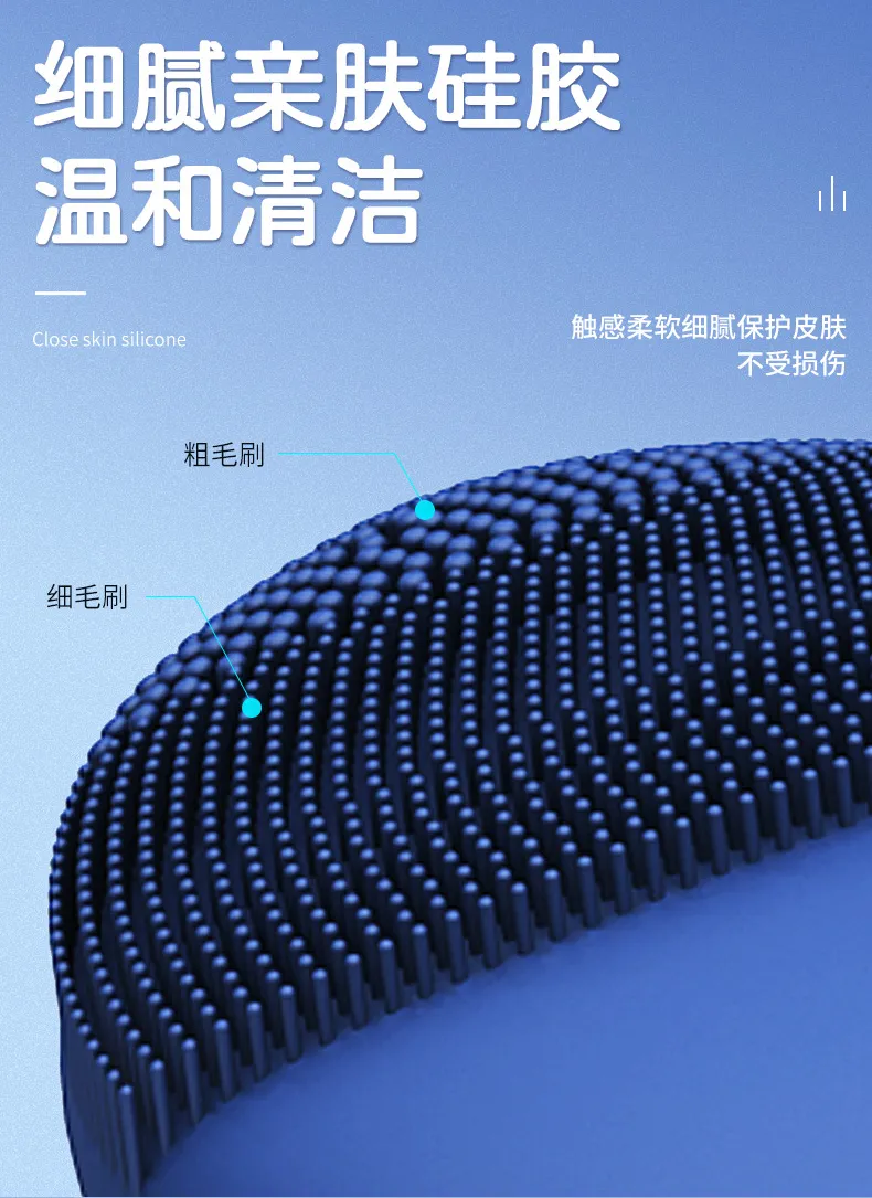 High-Quality Sonic Facial Cleanser to Deeply Clean up Facial Pores Skin Care Facial Cleansing Brush