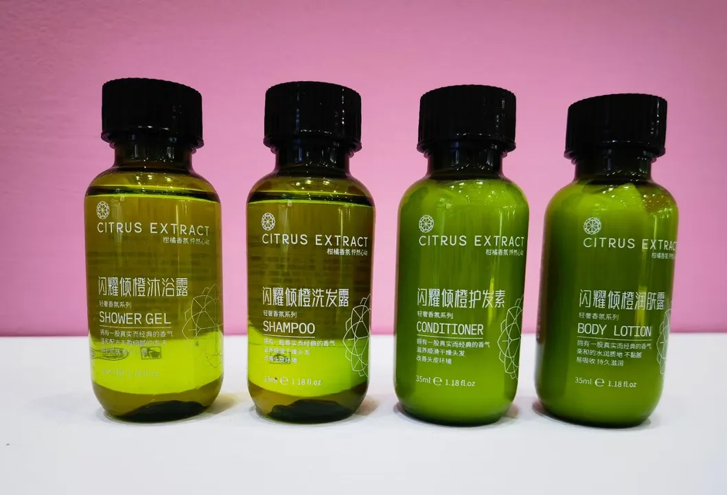 Hotel Shampoo in Pet Bottle2 with Printing