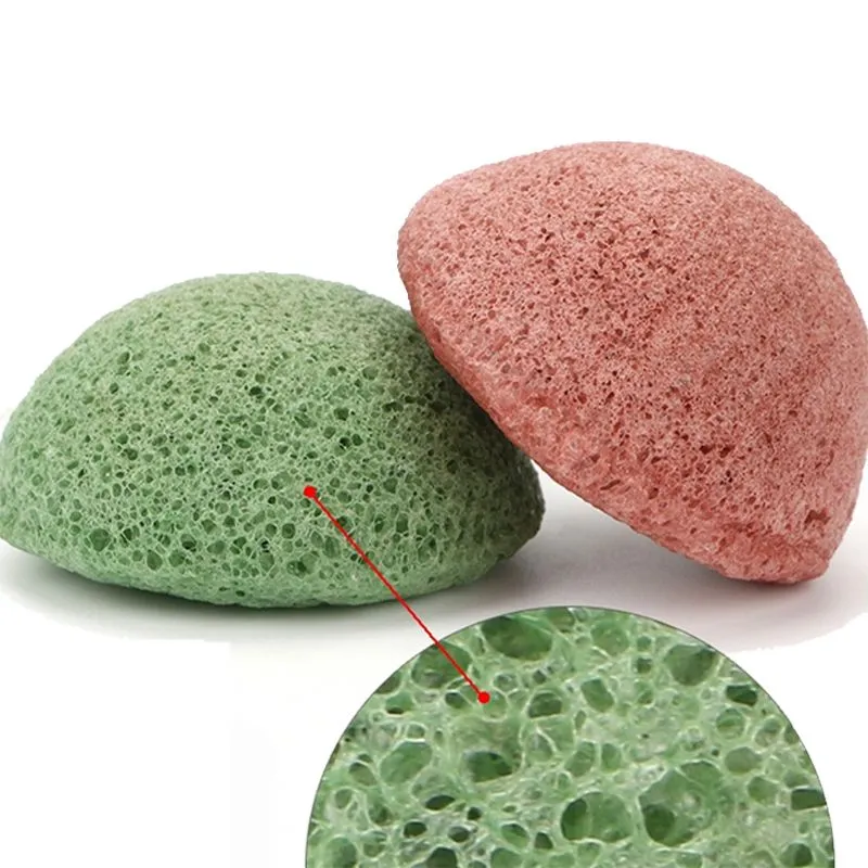 Konjac Sponge Face Exfoliation Cleaning Sponge Facial Sponge Puff 100% Natural