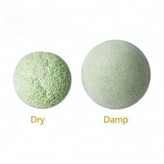 Konjac Sponge Face Exfoliation Cleaning Sponge Facial Sponge Puff 100% Natural