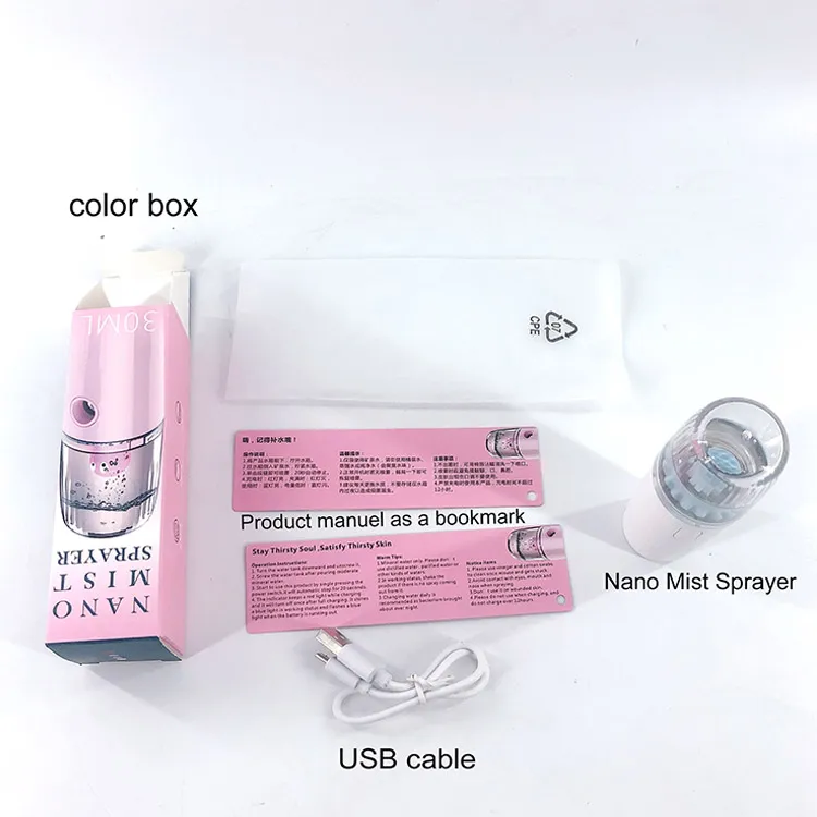 Linli Home and Travel Used Lightweight Skin Moisturizing Handy Nano Mist Mini Face Sprayer