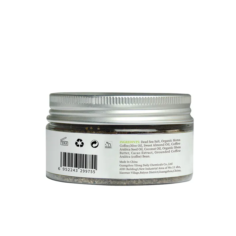 Melao /Private Label Arabica Coffee Body and Face Scrub