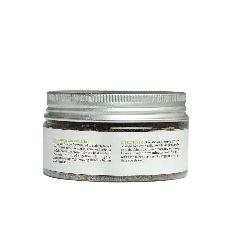Melao /Private Label Arabica Coffee Body and Face Scrub