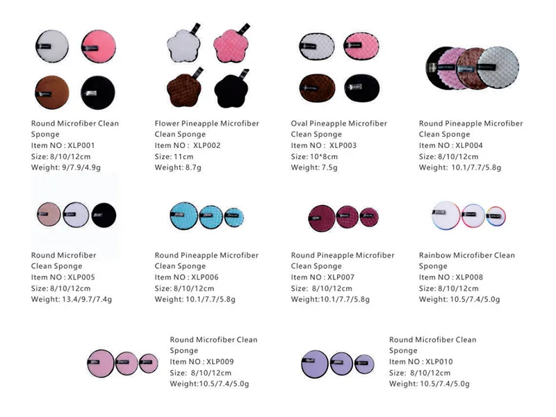 Microfiber Reusable Cleaning Rounds SPA Beauty Pads Make up Remover Headband