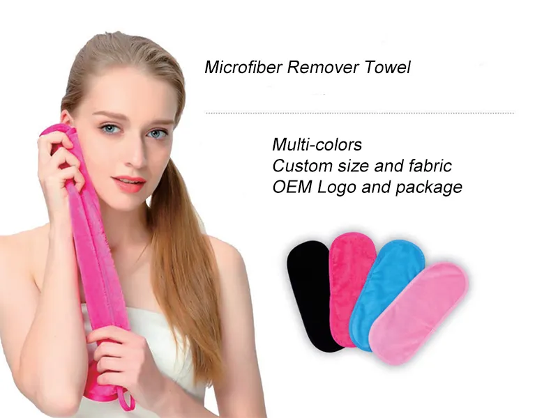 Microfiber Reusable Cleaning Rounds SPA Beauty Pads Make up Remover Headband
